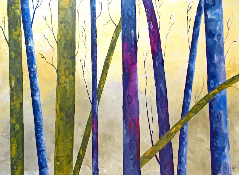 Bare Trees - Lynn Hughes Art