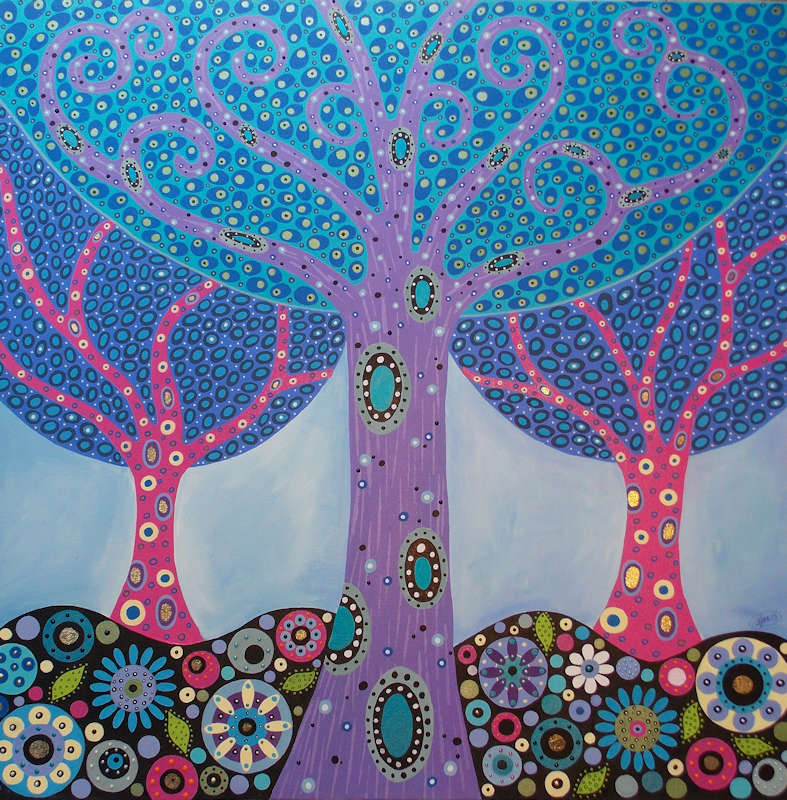Wishing Trees - Lynn Hughes Art